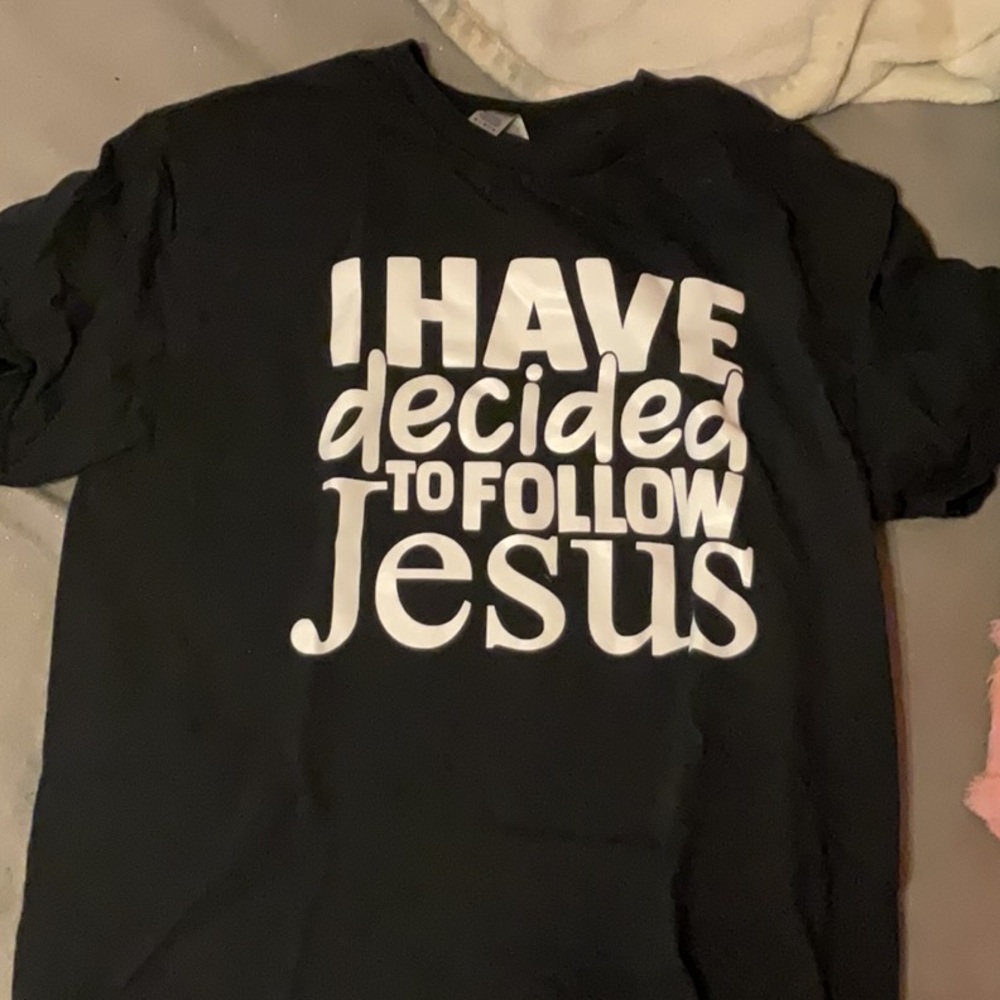 Black Graphic T-Shirt - Inspirational Message